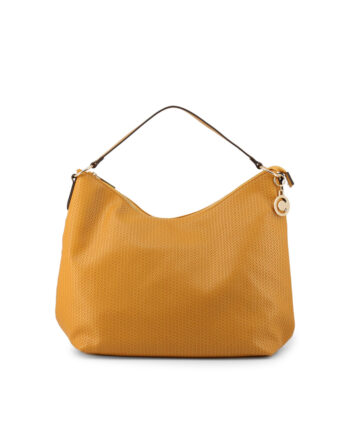 Orange Leather Retro Handbag