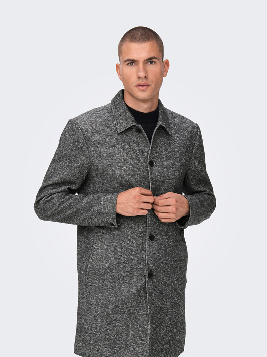 Grey Wool Coat – Fashion Shop • Shopkeeper & Elementor Importable Demo